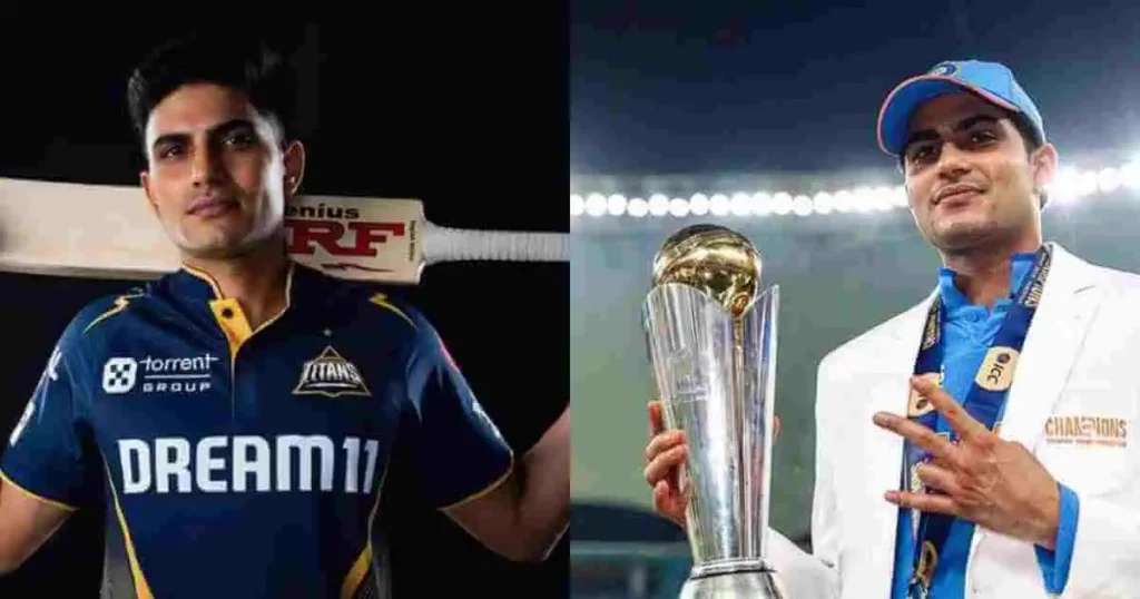 Shubman Gill batting photo